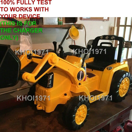 AC wall charger adapter for KT1092 Pacific Cycle CAT bulldozer and tractor ride-on