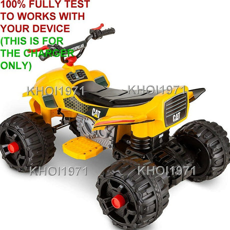12V AC Wall Charger and Adapter for KT1214 Kid Trax CAT Quad Ride-On Battery