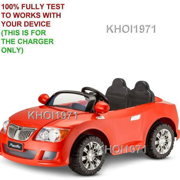 AC Wall Charger Adapter for KidTrax KT1267WM 12V Convertible Ride-On Car