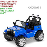 AC Wall Charger Adapter for KT1346WM KT1354WM Kid Trax Fun Chaser Jeep Ride-On Toy