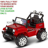 AC Wall Charger Adapter for KT1346WM KT1354WM Kid Trax Xplorer 4x4 Jeep Ride-On Toy