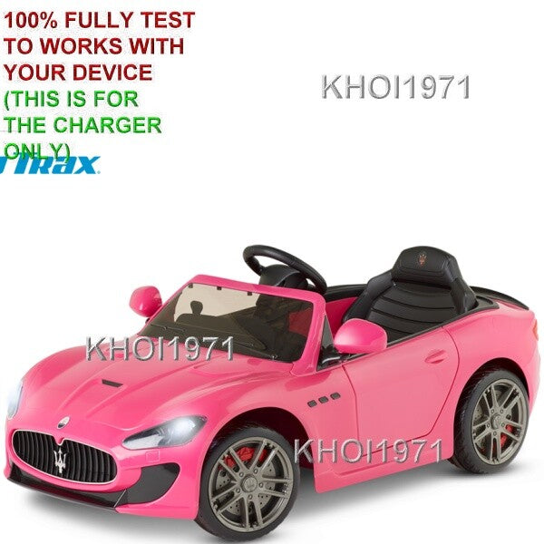 AC Wall Charger Adapter for KT1362TR Kid Trax Maserati Granturismo Ride-On Toy