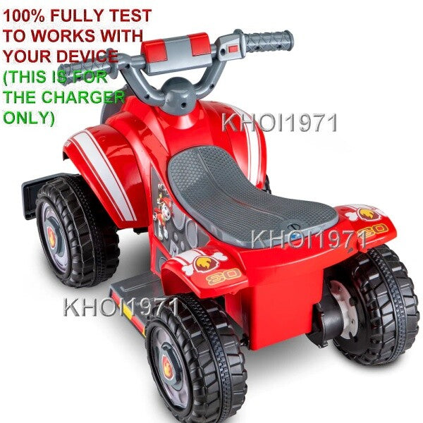 6V AC Wall Charger Adapter for PAW Patrol Marshall Ride-On Vehicle