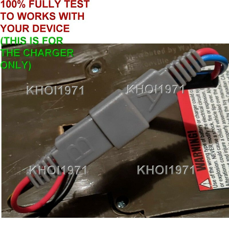 AC Wall Charger Adapter for KidTrax KT1511WM Buzz Lightyear Toy Story 4 Ride-On Vehicle