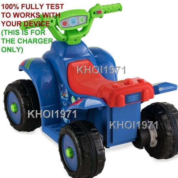 6V AC Wall Charger Adapter for KT1522WM Kid Trax PJ Masks Cat Quad Ride-On Battery