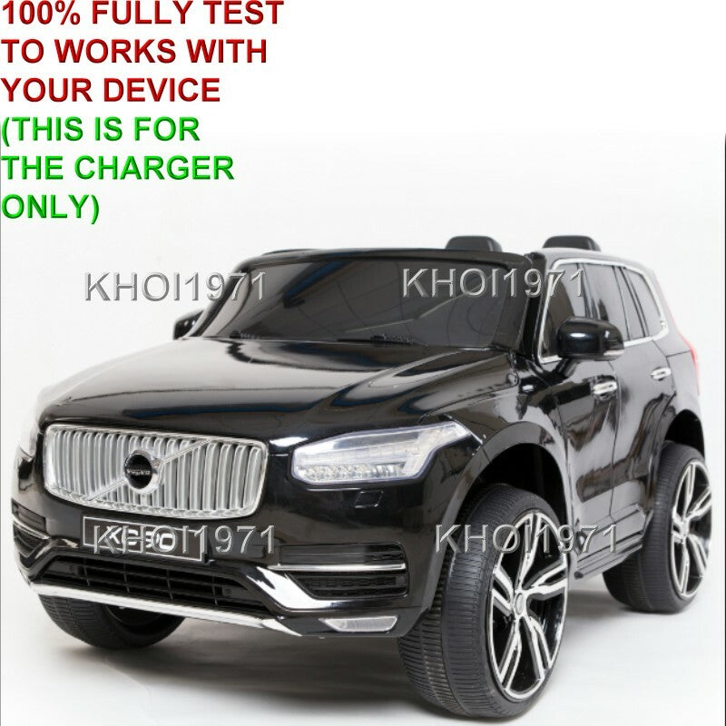 12V AC Wall Charger Adapter for Kids Motorz Volvo XC90 Ride-On Toy