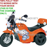 AC Wall Charger Adapter for Orange 1217 Kid Motorz 6V Ride-On Motorbike Battery