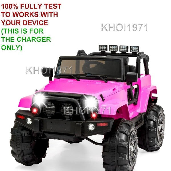 Pink AC Wall Charger Adapter for Ride-On Truck SKY2858