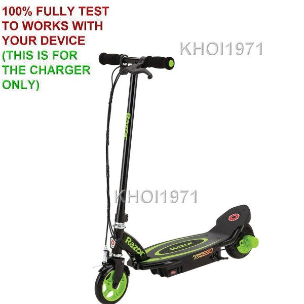 Wall Charger AC Adapter for Razor Electric Scooter Power Core E90 GR RD SP