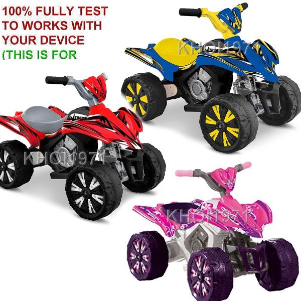 AC Wall Charger Adapter for Kid Motorz Xtreme Quad Ride-On 6V Battery Red 0670