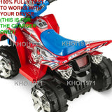 AC Wall Charger Adapter for Kid Trax KT670Z KT670ZA Red and Blue Ride-On ATV