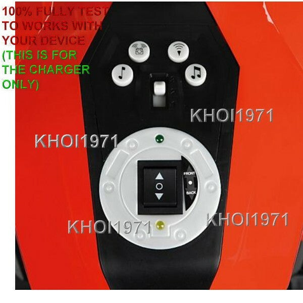 Wall Charger AC Adapter for Red BMW K1300S 12V Motorcycle Ride-On Battery