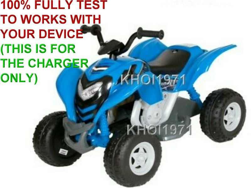 AC Wall Charger Adapter for 6V Battery Red Kids Ride-On ATV TRX700XX Model