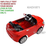 AC Wall Charger Adapter for Red Kids Ride-On Car with Remote TY557898