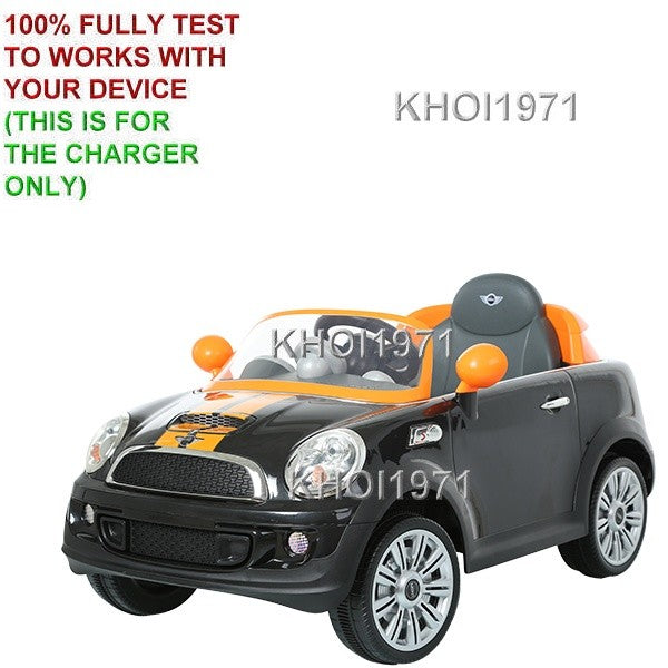 6V AC Wall Charger Adapter for Mini Cooper S Ride-On Vehicle W446AC-R