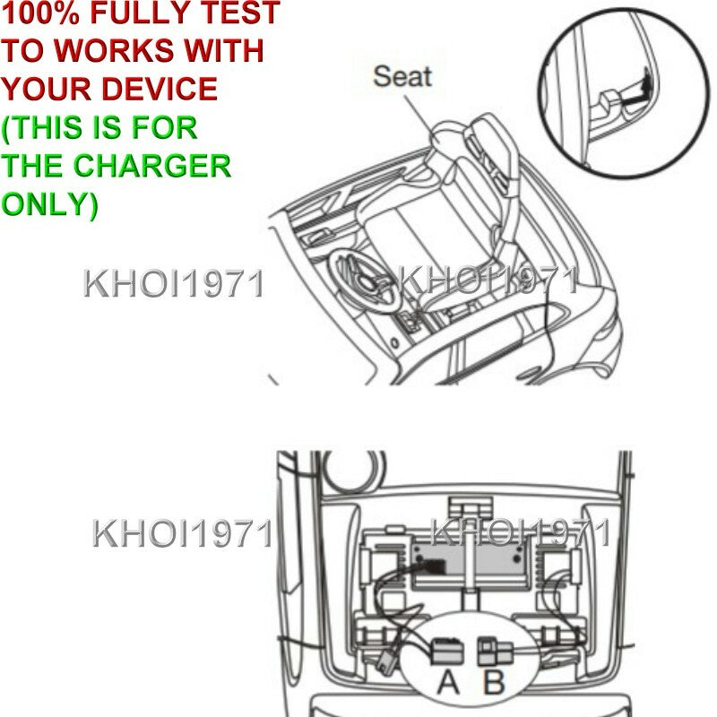 AC Wall Charger Adapter for 6V Ride-On Porsche Macan W416AC Battery