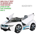 AC Wall Charger Adapter for 6V Battery Compatible with Rollplay BMW i8 Spyder Ride-On Models W458 W480