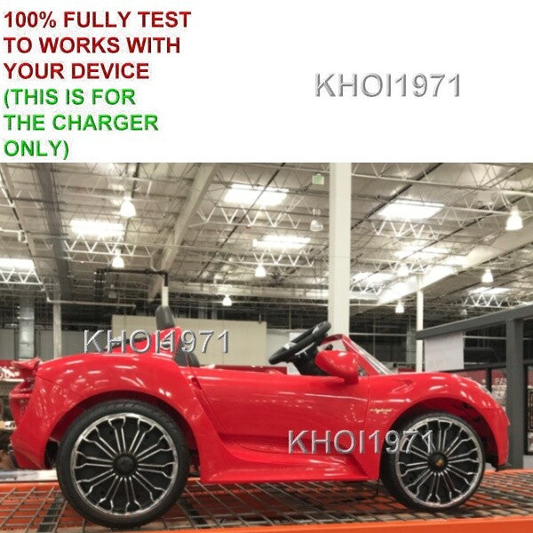 AC Wall Charger Adapter for Rollplay W418 Ride-On Porsche 918 S-GO9182