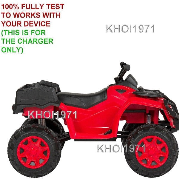 12V AC Wall Charger Adapter for SKY3725 ATV Quad Suspension Ride-On