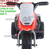 6V AC Charger Adapter for TY324110 3-Wheel Motorcycle Ride-On Toy