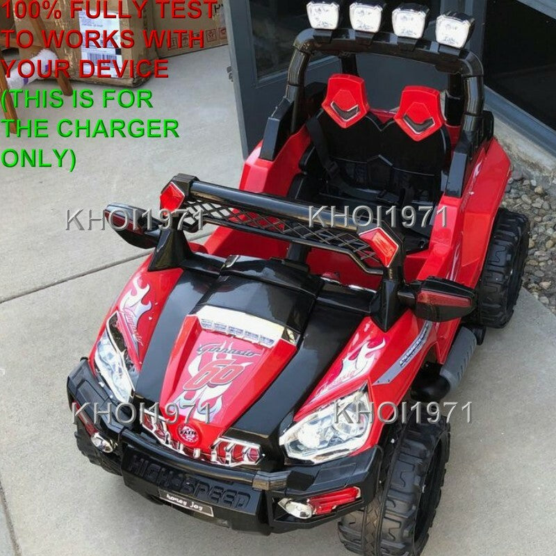 12V High-Speed AC Wall Charger Adapter for Ride-On Truck Car TY324114RE