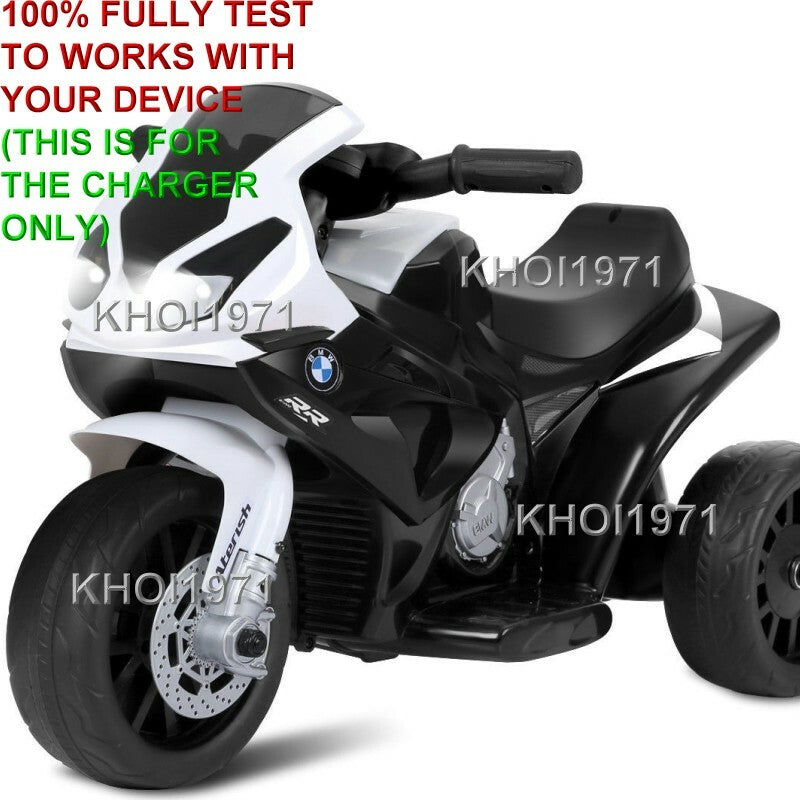 AC Wall Charger Adapter for TY325116 BMW S1000 RR Motorcycle Ride-On Toy