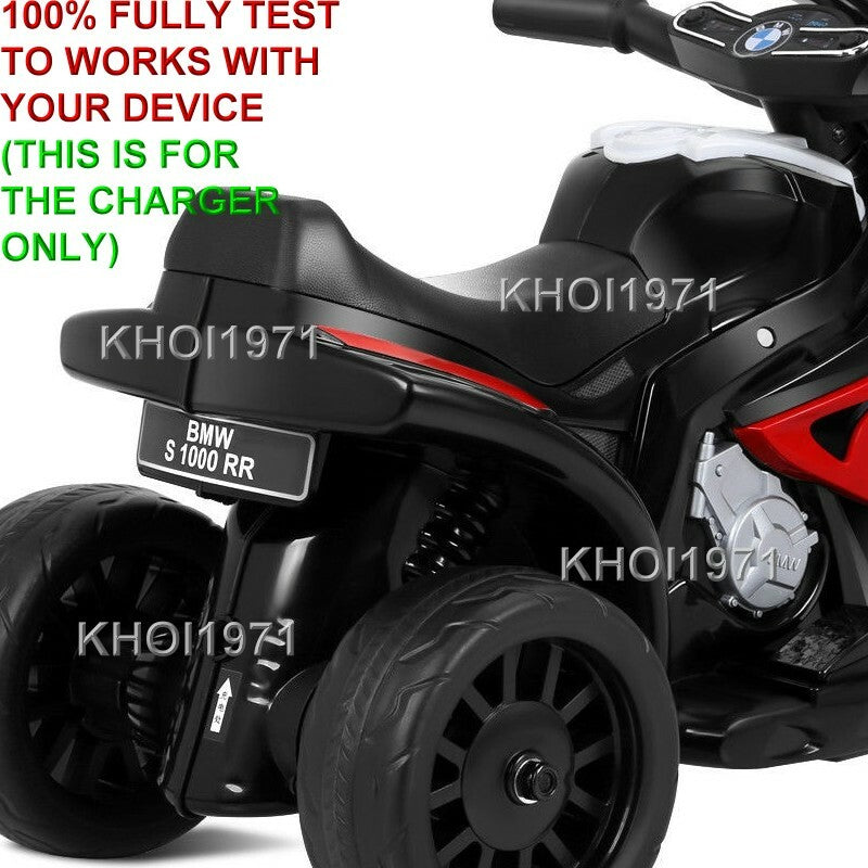 AC Wall Charger Adapter for TY325116 BMW S1000 RR Motorcycle Ride-On Toy