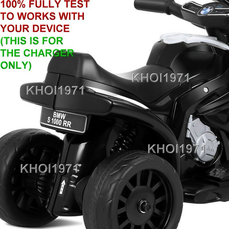 AC Wall Charger Adapter for TY325116 BMW S1000 RR Motorcycle Ride-On Toy