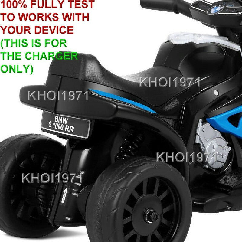 6V AC Wall Charger Adapter for TY325116 BMW S1000RR Motorcycle Ride-On Toy