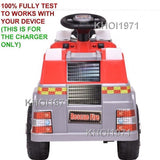 AC Wall Charger Adapter for Kids Ride-On Rescue Fire Truck Model TY565273
