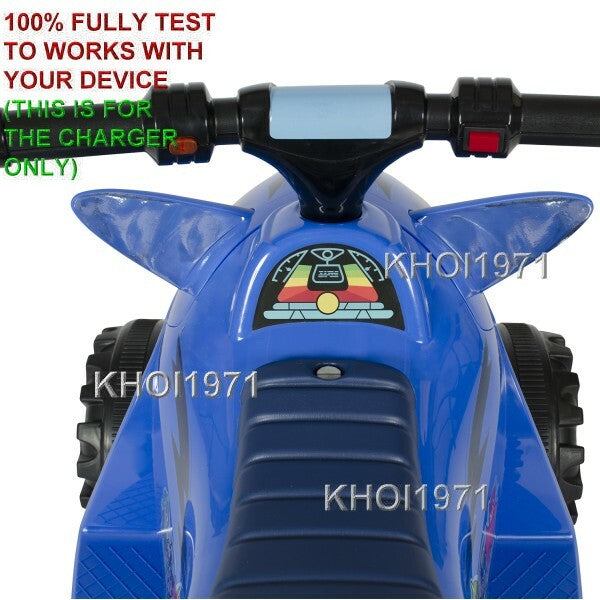 6V AC Wall Charger Adapter for W413AC W413 Ride-On Quad with PJ Masks Cat Design