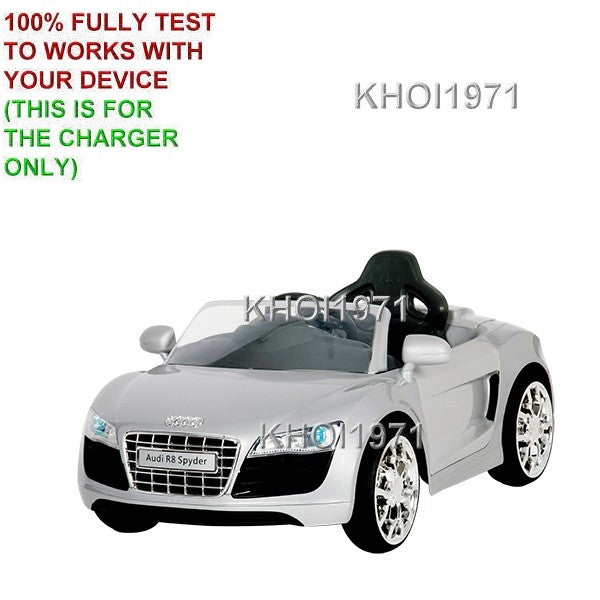 6V Wall Charger AC Adapter for W458AC Ride-On BMW i8 Spyder Toy Car