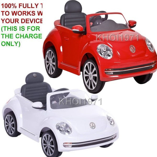 6V AC Wall Charger Adapter for W486 Ride-On Volkswagen Beetle Toy