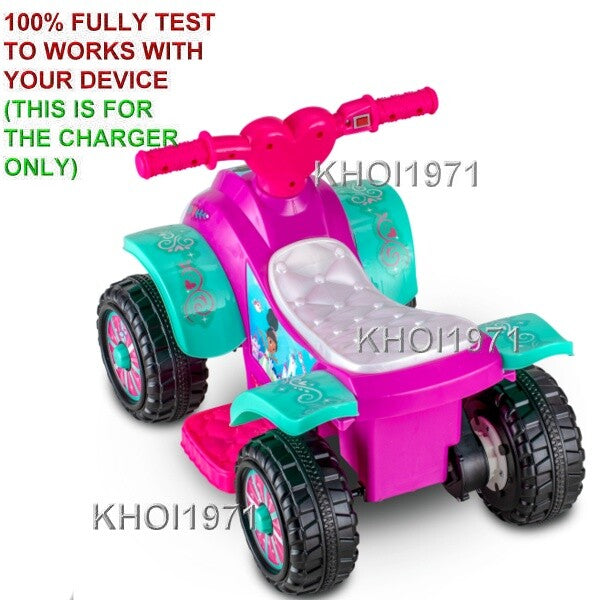 AC Charger Adapter for KidTrax Nella Princess Knight Ride-On KT1472WM