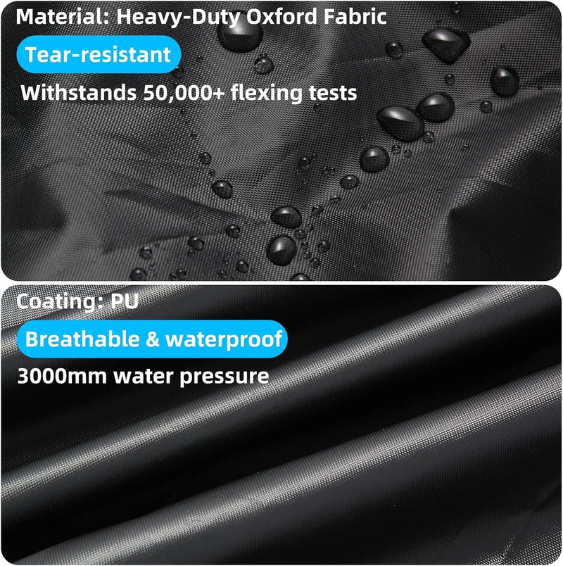 Waterproof Kids Ride-On Car Cover 420D Fabric with Drawstring and Buckles