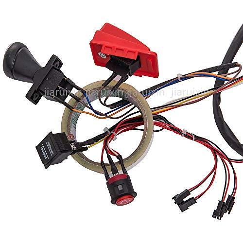 12V Kids Electric Car DIY Wiring and Switch Kit with 2.4GHz Remote Control