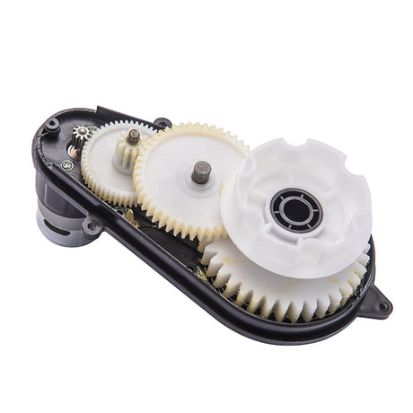 12V 550 High Torque DC Motor with 40000RPM Gearbox for Kids Ride-On Cars