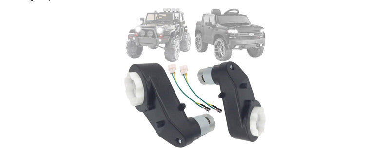 2 Pcs 12V RS550 High Speed 40000RPM Power Wheel Motors