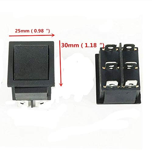 6V and 12V Foot Pedal Accelerator with Reset Control Switch for Kids Ride-On Vehicles