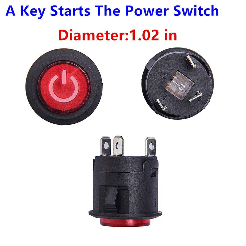Weelye Power Switch Button Key Start Accessory for Kids