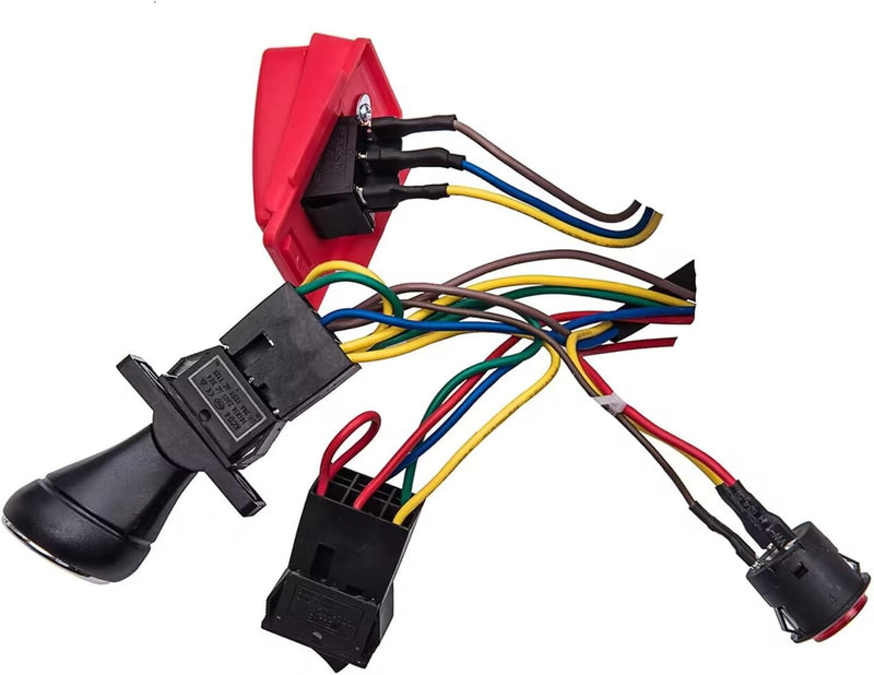 Children's DIY Electric Car Kit with Wires and Gearbox Accessories