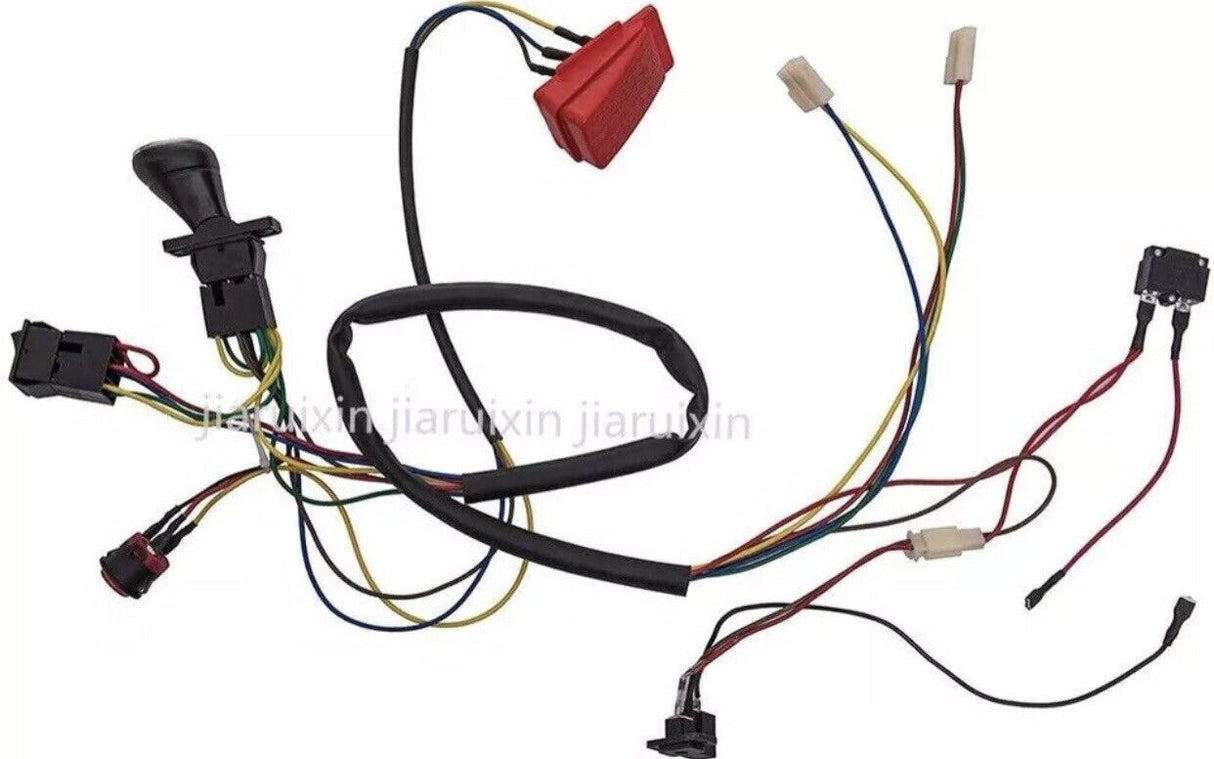 Children's Electric DIY Car Kit with Wiring Accessories for Self-Assembly Toy
