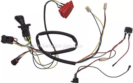 Children's Electric DIY Car Kit with Wiring Accessories for Self-Assembly Toy