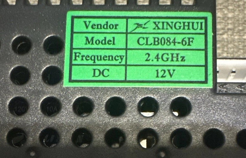 12V 4D 4F Remote Replacement for CLB084 Model