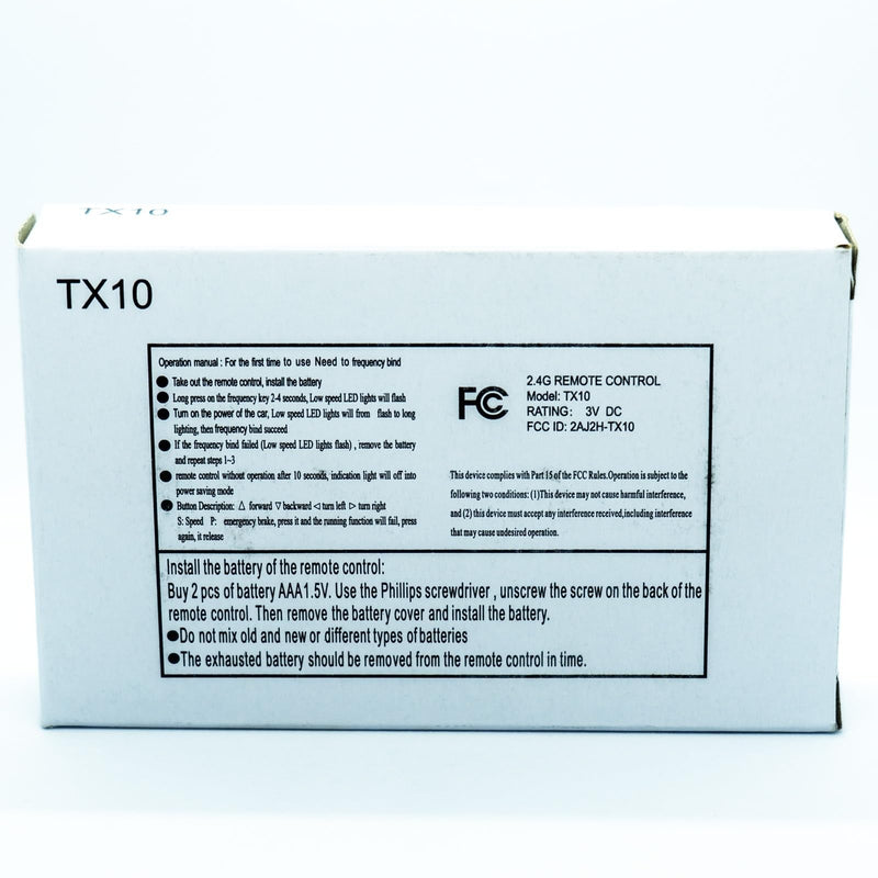 2.4G Bluetooth Remote Control Box for Kids Ride-On Toys