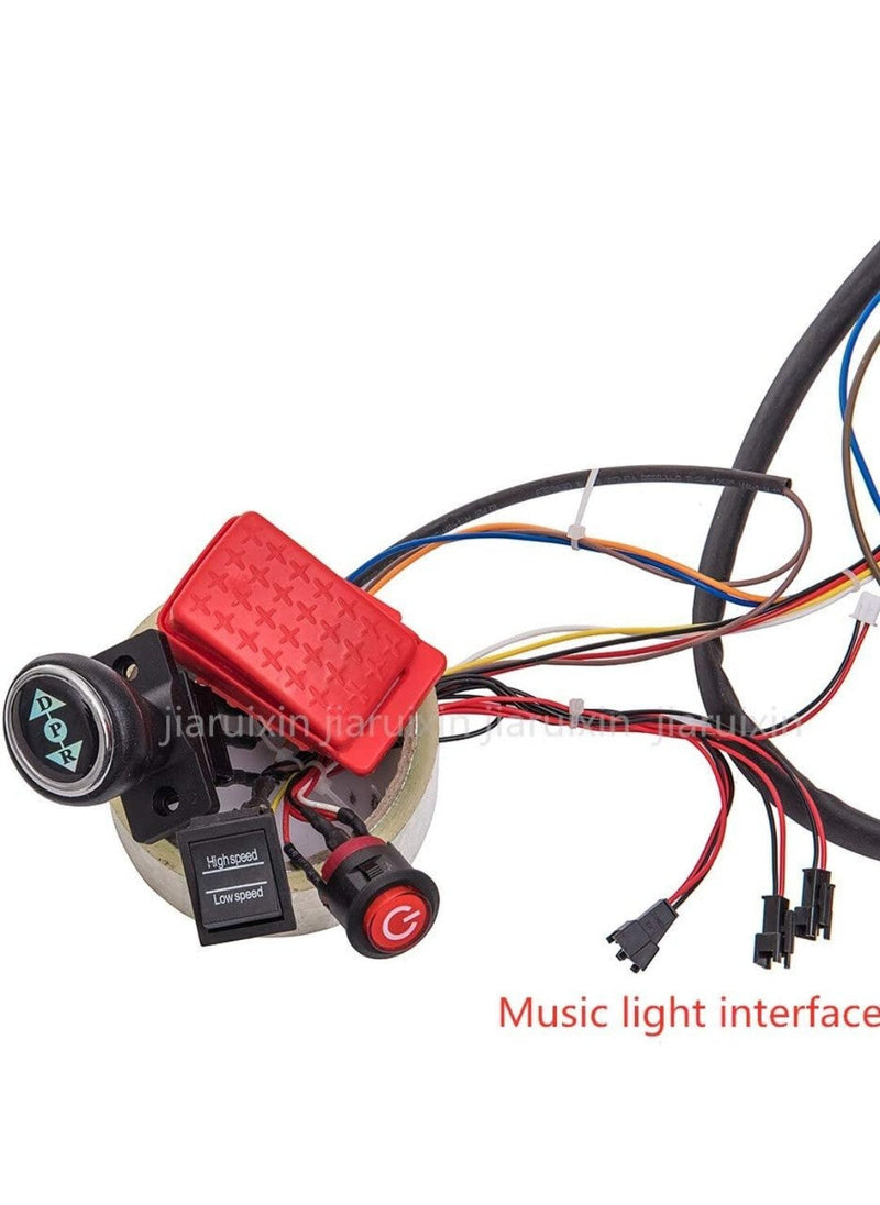 12V Kids Ride-On Car with DIY Modified Wiring and Remote Control Complete Set