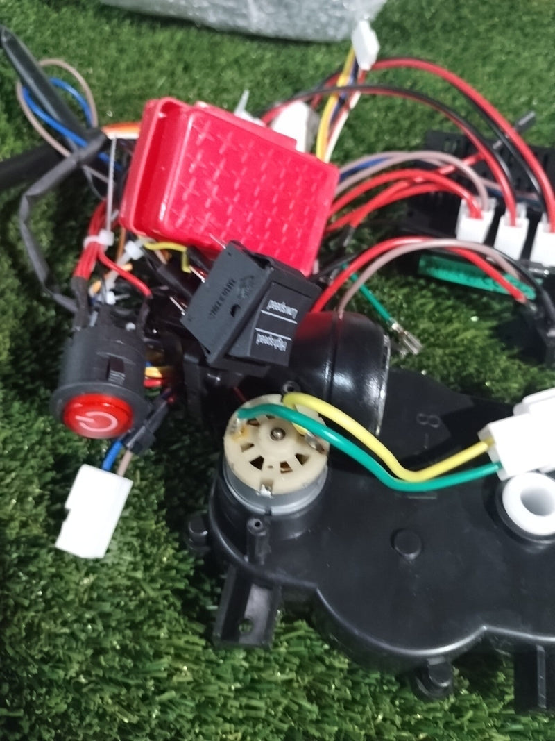 12V Kids Ride-On Car with DIY Modified Wiring and Remote Control Complete Set