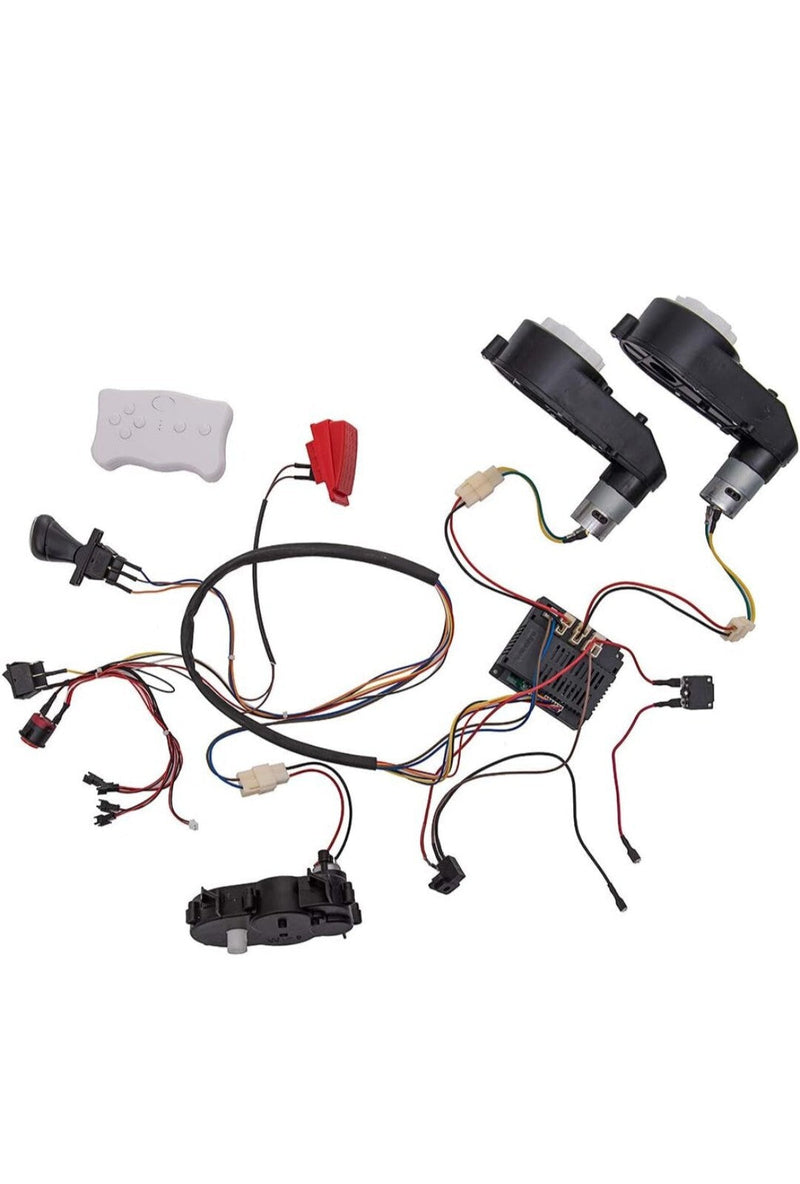 12V Kids Ride-On Car with DIY Modified Wiring and Remote Control Complete Set