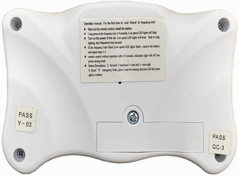 12V Kids Electric Ride-On Car with 2.4G Bluetooth Remote Control and Receiver