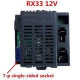 12V RX33 Remote Control Receiver and Controller Box with Accessories for Children's Electric Vehicles